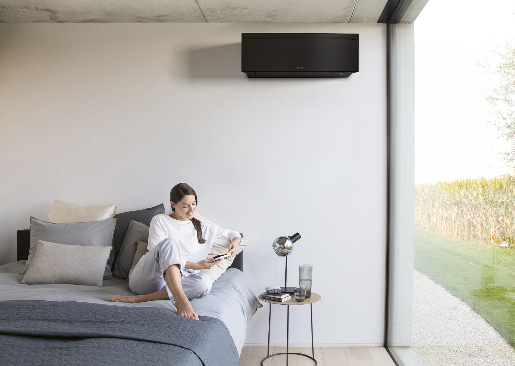 Klimaanlagen im Schlafzimmer